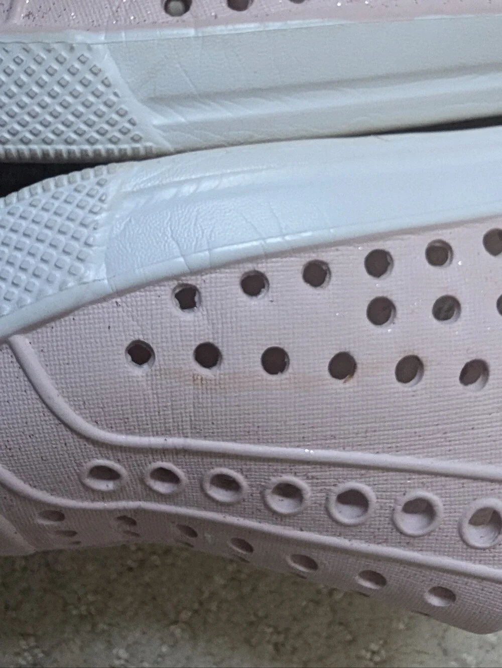 Lily & Dan (Aldi Brand)  Light Pink Slip-On Water Shoes for Kids Size 11/12